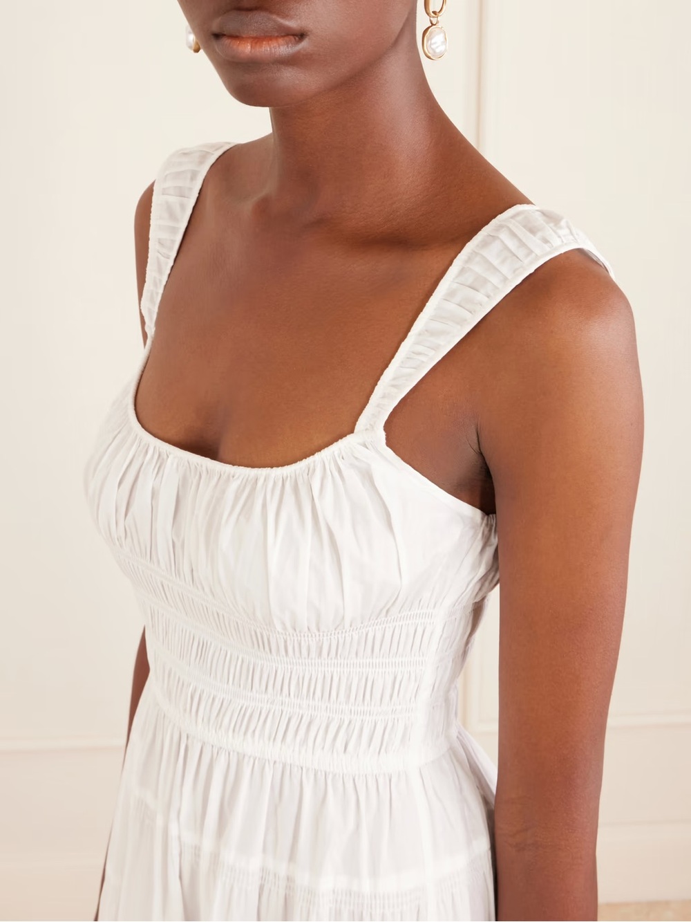 NEW DOEN Clover Dress In Salt Size S - Picture 12 of 17